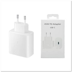 Блок питания сетевой Type-C 5A 45W белый N5hbAMiVjKFR3QaEEG9Ae0 - фото 1071