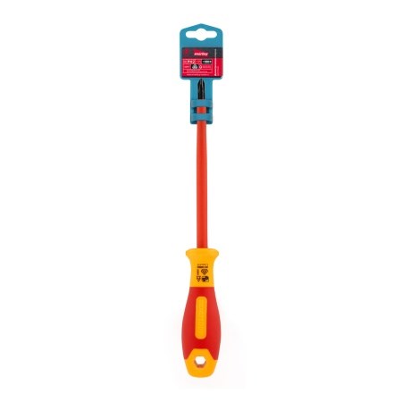 Диэлектрическая отвертка крестовая PH1x150, до 1000В,VDE, SmartbuyTools VSQKMyZrjVANse99L7tl01 - фото 20841