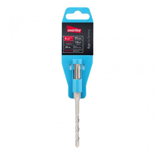 Бур по бетону 6x60x120, HRC>45,SDS-plus твердосп.нак,HRA>89 Smartbuy tools JbW6ODyOiuwPKRWeV2dAO3 - фото 20978