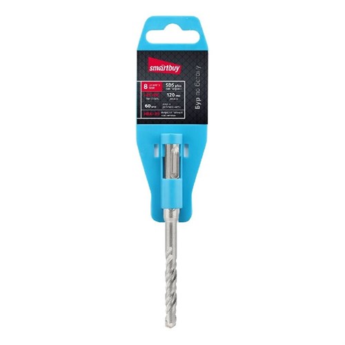 Бур по бетону 8x60x120, HRC>45,SDS-plus твердосп.нак,HRA>89 Smartbuy tools i3Gu1jNig7hGRBAVvcTz03 - фото 20981