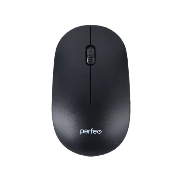 Мышь беспроводная Perfeo "TREND", 3 кн, DPI 1200, USB, чёрная TUddy5mNjjtsLtPQsx9gt3 - фото 270100
