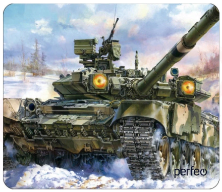 Коврик для мышки Perfeo Tanks (18x22) YcGOBP4sgeEud6XGAfMFY0 - фото 273757