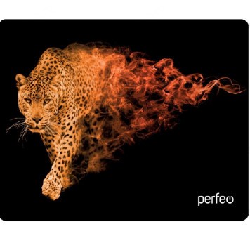 Perfeo Коврик для компьютерной мыши "Flames", "Леопард" zfNL48pPg7xIfEanRhJPI1 - фото 273775