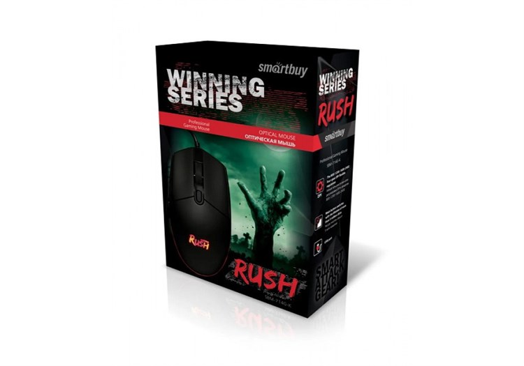 Мышь проводная Smartbuy 714G RUSH игровая USB черный Mn4HnIF-izuh-jmbi2xpx3 - фото 273824