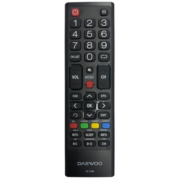 Пульт для телевизора DAEWOO RC- 753BI 13zaS2hHg9jnR8G6xdS5A1 - фото 285111