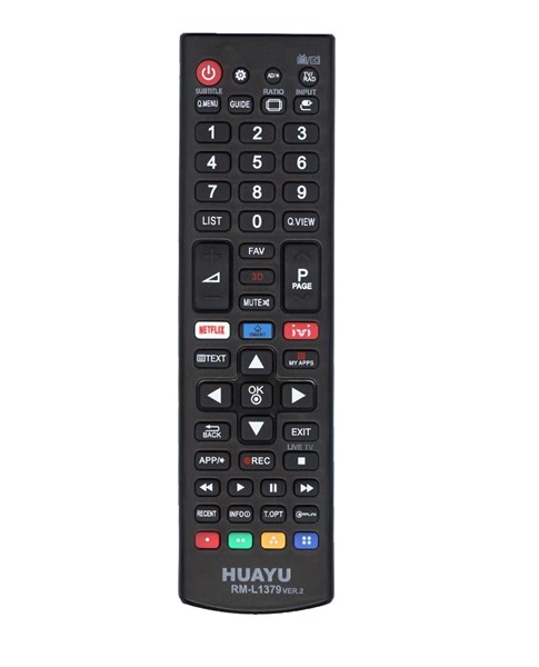 Пульт ДУ универсальный HUAYU LG RM-L1379 Ver.2 LCD, 3D, TV, Netflix, Ivi SdW1xbKngfNTC-kiySe6g0 - фото 339936