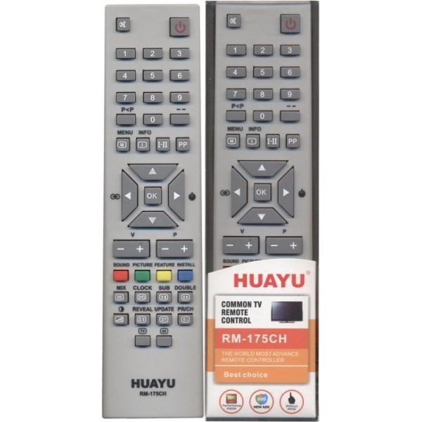 Пульт ДУ универсальный HUAYU Vestel RM - 175CH TV YUSOq2Zpg2wG950lQPaMt3 - фото 339958