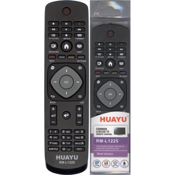 Пульт ДУ универсальный HUAYU Philips RM-L1125+ 3D LCD TV GMhEVwa2h3BegIpwCx85D3 - фото 340031