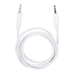 Аудиокабель AUX Jack 3,5 (m) - Jack 3,5 (m), 1 м, белый без упаковки BnRf4-q3iIKo16B9aKpNI3 - фото 342
