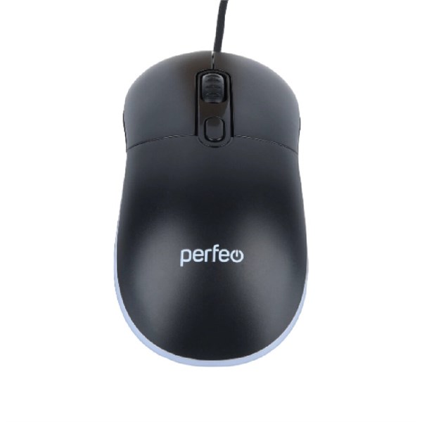 Мышь Perfeo MEDIA, оптическая, 4 кн, USB, GAME DESIGN, 4 цв. LED подсветка, 800-2400 DPI bjw7ivCegu1zCdKowGPsE1 - фото 368937