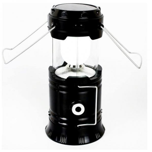 Ultraflash LED5156 (фонарь аккум. 220В, солн. пан, USB, кемп, 1/6 LED, 4В 350мА-ч, пласт, черный) DOx4-qiQh-5PQxDM6gK321 - фото 369004