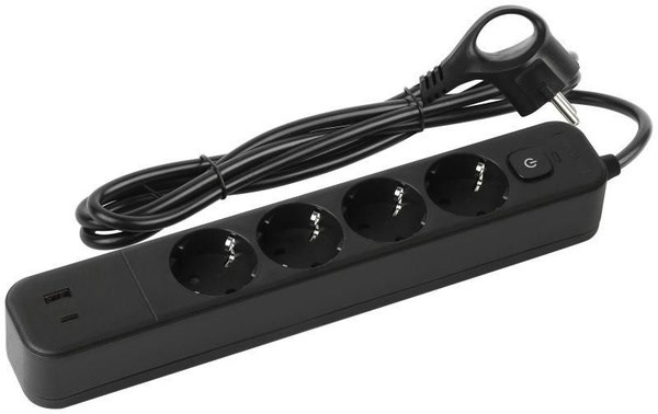 Сетевой фильтр Surge protector Pilot  (LP), 4 гнезда 16A / 3.6kVt, 8 m U7onuYoxikqySmW8lFYnY3 - фото 369162