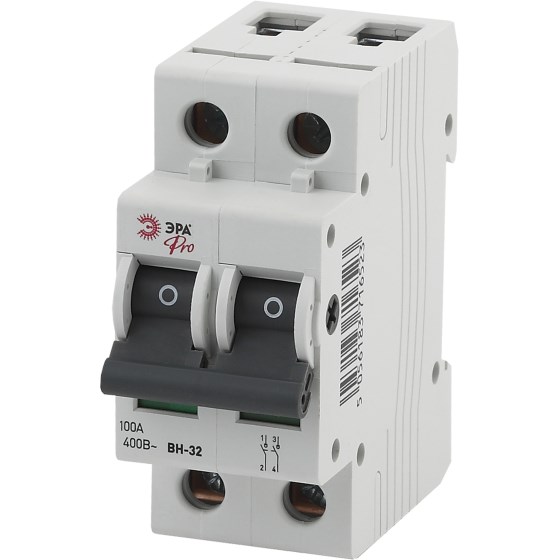 Выключатель нагрузки ЭРА PRO NO-902-164 ВН-32 2P 100A zLDCXk2zice5b6n0soJ0S1 - фото 369190