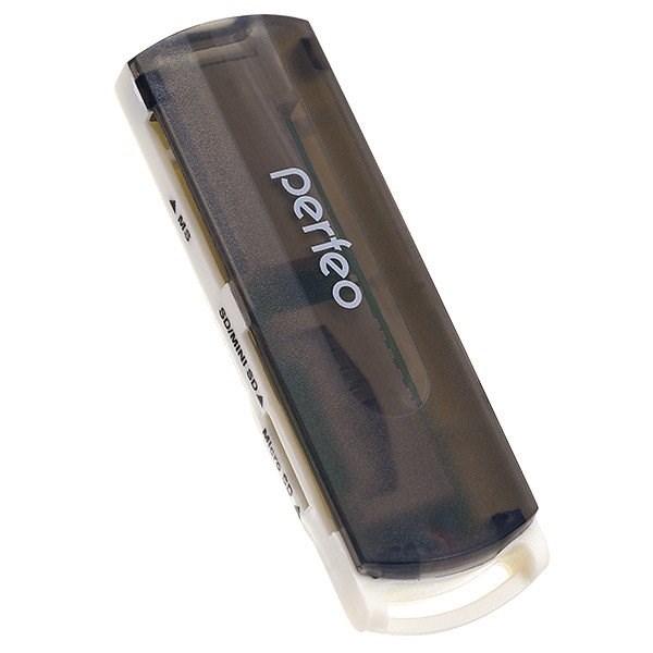 Perfeo Card Reader картридер SD/MMC+Micro SD+MS+M2, (PF-VI-R013 Black) чёрный rwjs6eeAiqINhHfOCsE2d3 - фото 369579