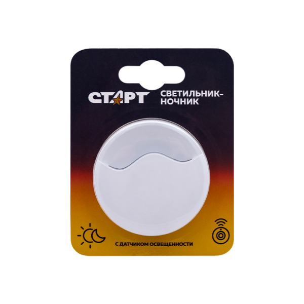 Ночник Старт "Круг2" NL 1LED белый AtMC1v3Yio3coOhX2hhEz3 - фото 369697