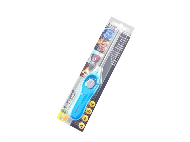 Зажигалка газовая ECOS, GL-001B, синяя 157799 TwHl0lNbj2U6y2YydaBIr3 - фото 370002