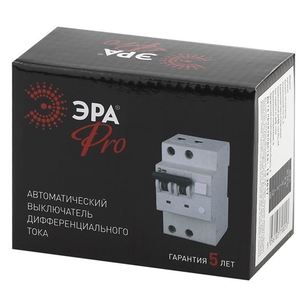 Выключатель автоматический дифференциального тока 1P+N C 63А 30мА тип A АВДТ 64 Pro NO-902-02 ЭРА Б0031852 y3DS4NVwgHqHdWkSG2Ooq3 - фото 370501