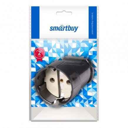 Штепсельное гнездо Smartbuy, с заземлением черное 16А 250В (SBE-16-S01-bz) 0MM0dwZ3h3200-fxRbmtH1 - фото 370587