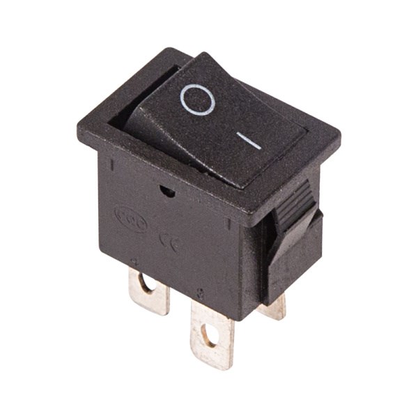 Выключатель клавишный 250V 6А (4с) ON-OFF черный Mini (RWB-208, SC-768) REXANT CAi6qkadhRIocBmaWs9yL0 - фото 370768