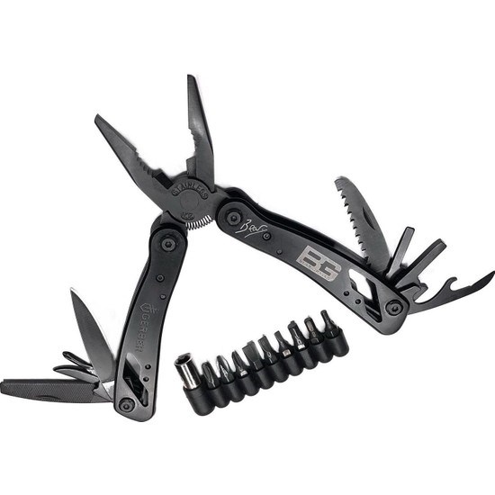 Мультитул GERBER 8в1, чёрный, 12 насадок на биту 9672UksKjrx4KNS6c6l3E1 - фото 371147