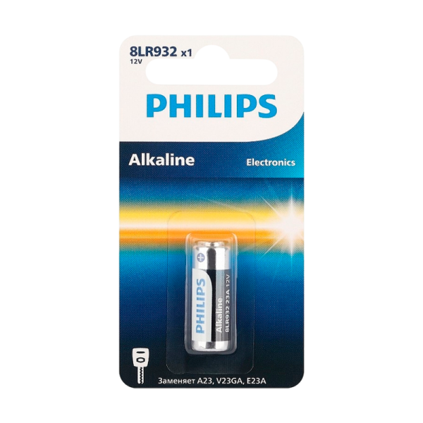 Батарейка Philips LR23/V23GA/A23/MN21 BL1 Alkaline 12V eTZf1KSRivRV-5YlJIDya2 - фото 372564