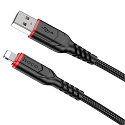 Кабель USB HOCO X59 Victory USB - Lightning, 2.4А, 2 м, черный td5yaXO2i4a6hDctCF2Vk3 - фото 420