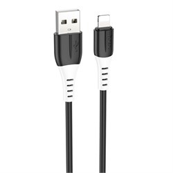 Кабель USB HOCO X82 Silicone USB - Lightning, 2.4А, 1 м, черный qPSo3kmahcmz9vCNwbTAC2 - фото 426
