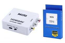 Конвертер-переходник MINI HDMI2AV, вход ( input ) HDMI гнездо - выход ( output ) 3RCA гнездо, белый wm-mfnRrijeEDa9F0MH5i2 - фото 62