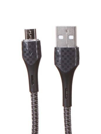 LDNIO LS521/ USB кабель Micro/ 1m/ 2.4A/ LED подсветка/ медь: 86 жил/ Gray LOaqJ9IPi1v7nUBaQOUUn2 - фото 63960