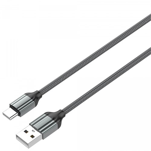 LDNIO LS431/ USB кабель Type-C/ 1m/ 2.4A/ медь: 86 жил/ Нейлоновая оплетка/ Red M8AiLQQUi-tjJzgmOXaZP2 - фото 64001