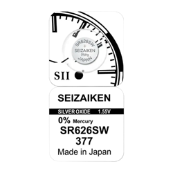 Батарейка SEIZAIKEN 377 626 Silver Oxide 1.55V qRvfn2a9h7hS28afXmld40 - фото 730