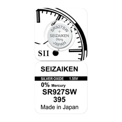 Батарейка SEIZAIKEN 395 (SR927SW) Silver Oxide 1.55V tpaEQWtlhp8KGV6h233S02 - фото 736