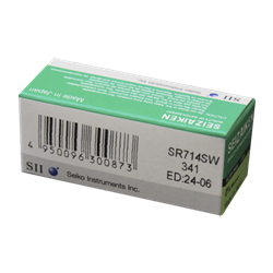 Батарейка SEIZAIKEN 341 (SR714SW) Silver Oxide 1.55V xN6STuh4gIWhkJM9cgVu03 - фото 745