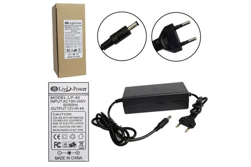 Блок питания Live-Power LP40 12В, 4A штекер 5.5*2,5 мм qH9WFKRRhNAKgjM0aV5dA2 - фото 7569