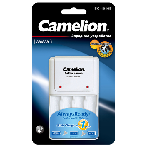 З/У для аккумуляторов Camelion BC-1010B AA/AAA 4 слота vGa-4QozjQHpLLhRWl7Pb3 - фото 7632