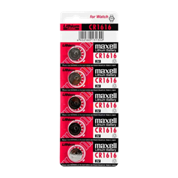 Батарейка Maxell CR1616 BL5 Lithium 3V zrYRrXCnjulJsRBCPUVE93 - фото 805