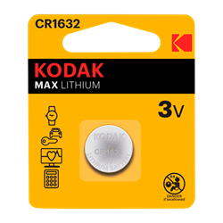 Батарейка Kodak MAX CR1632 BL1 Lithium 3V V7JQuN9xgji0DiQLYSkUZ3 - фото 819