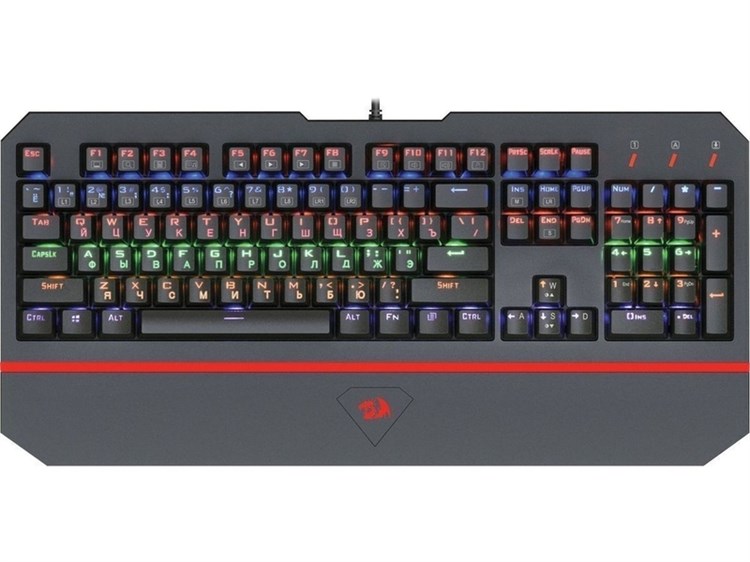 Клавиатура проводная Redragon YAKSA игровая USB 1.5м мультимед. черный jhjXBK6Ch3psZRoeI56g00 - фото 90680