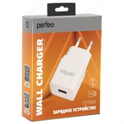 PERFEO Сетевое зарядное устройство с разъемом USB, 2А, белый (I4657) 7JgVGXygjTid0zuXbuH1g2