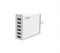 СЗУ CBR Box White 6*USB: 5V,2.4A (10A max.), 50W max. сетевой кабель 1,6м lSVH-AQtiZgMpw2SnpwOb0