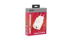 PERFEO Сетевое зарядное устройство USB, QC3.0, 18W, белый (I4659) 6m2AkrHKh8CclhyyQ7om11