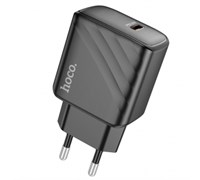 Блок питания сетевой 1 Type-C HOCO CS22A Value, 3000mA, пластик, QC3.0, PD30Вт, чёрный 0DopJZ-KjTSdR7mP43ss92
