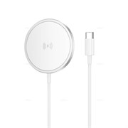 Устройство зарядное беспроводное Type-C Borofone, BQ32, Original series, 15W, цвет: белый T4F-6XlehDmArkV7P5MDZ3