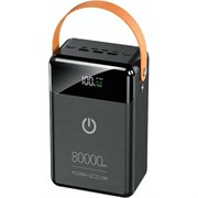 Perfeo Powerbank PRODIGE 80000 mAh/LED/PD + QC 3.0/Type-C/Lightning/3 USB/Выход: 5A, max 22.5W/Black s88oO-5ShLZwqhZGWmSLY3