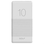 Внешний аккумулятор (Powerbank) GOLF 10000 mah белый uuDfZsotiiwqqjMhRcwWI1