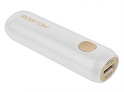 Внешний аккумулятор ROBITON POWER BANK Li3.4 MAGNOLIA (белый) 3350мАч dEelsw2wifB4scER20mdc0