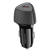 Автомобильный адаптер питания BOROFONE BZ31B PD 30W (черный) upOvFsQqgAOHtxZJ5OikY3