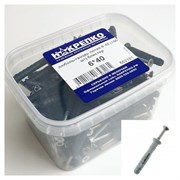 Дюбель-гвоздь потайной 6*40 (100 шт EC) НАКРЕПКО 502101 NFlPb7BVhA-EzLLudUzkQ0