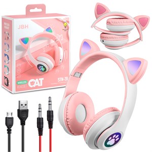Наушники Bluetooth STN-28 JBH розовые Ya6HwuqyhHGRRAABiB5zk3