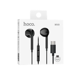 Наушники вставные HOCO M101 с микр. черный tR3d7BzDjMStZElBogo0m0